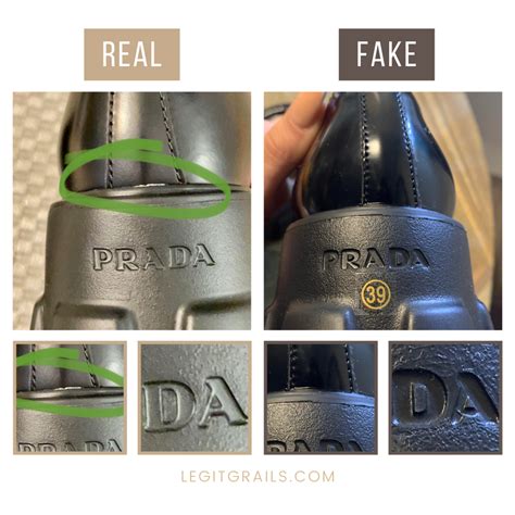 how to tell if vintage prada shoes are real|used prada loafers.